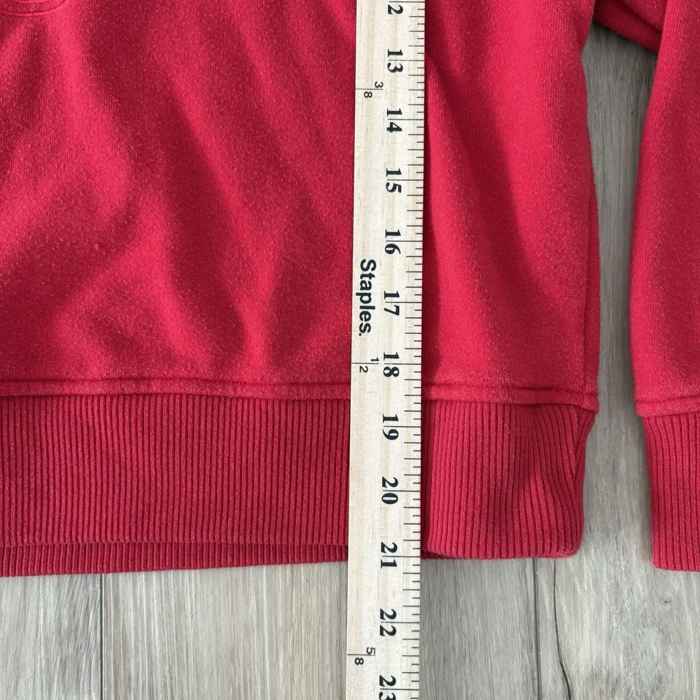 Victoria Secret On Point Women's Red Emblem Crewneck Sweater‎ Logo Size Medium
